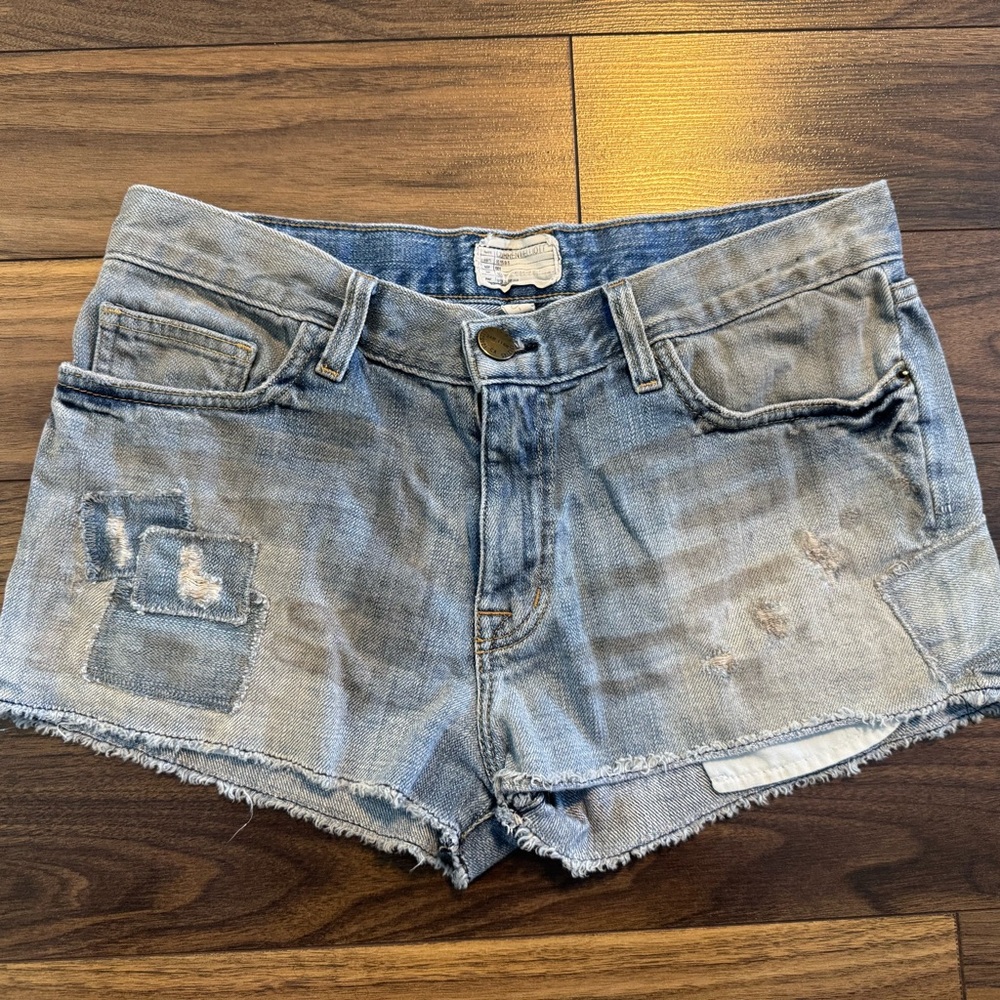 Current Elliott Women Denim Shorts (size 27 but fits 28-29)